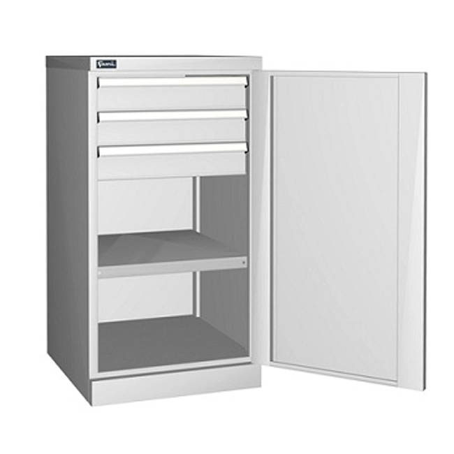 Vendita online Armadio PERFOM con porta battente e 3 cassetti mm.512x555x1000H (Rif.1100)